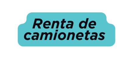 Renta de camionetas